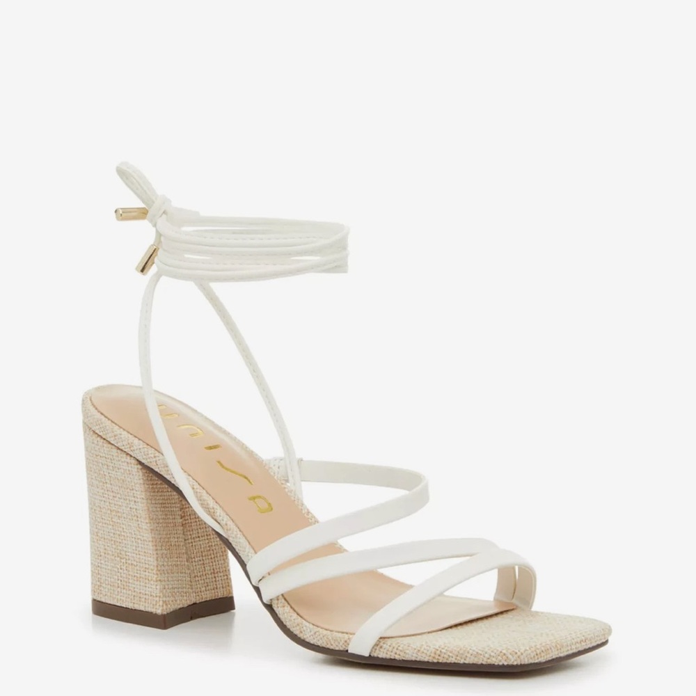 Unisa Canarie Sandal in Beige/White in Women’s 9 Medium